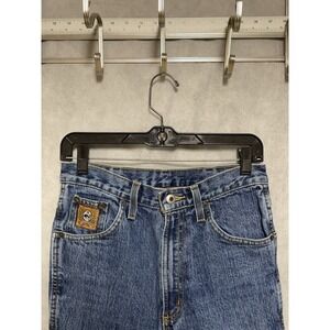 Cinch Jeans Men 28x37 Blue Brown Label Relaxed Fit Denim Western Cowboy Rodeo
